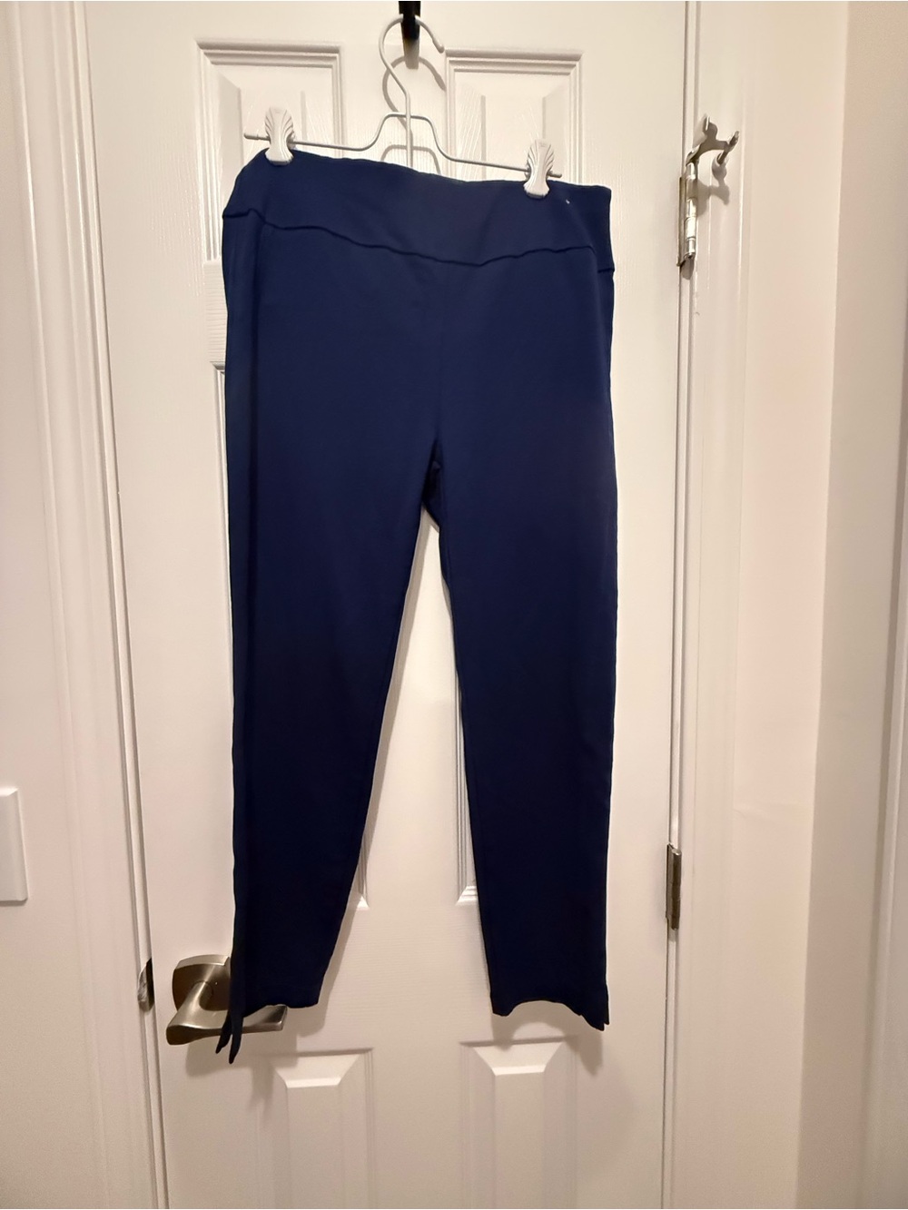 Dear Scarlett Ankle Crop Straight Leg Navy Magic Pants